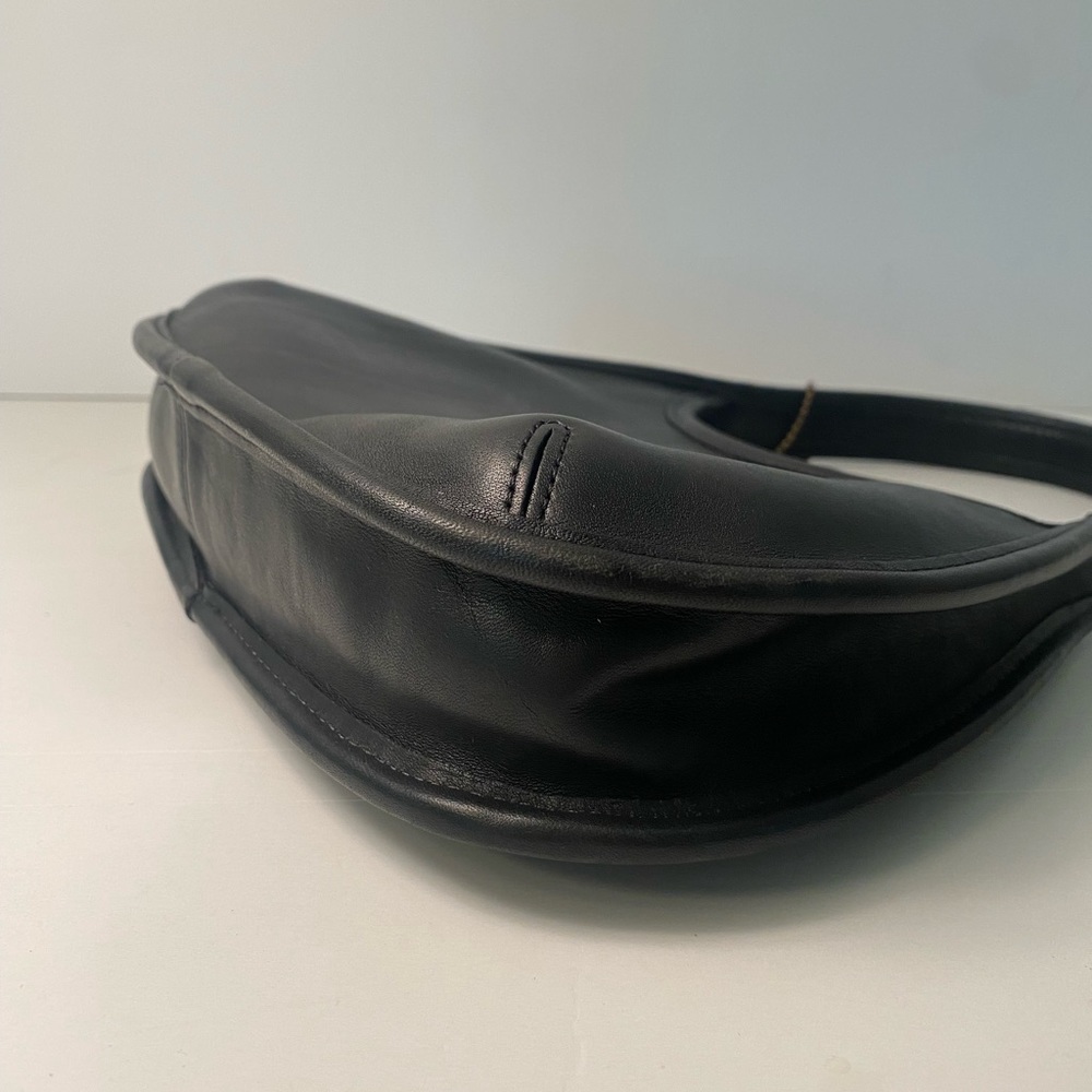 Vintage Coach 9027 Mini Ergo Black Leather Purse Bag Adorable! - Picture 11 of 11
